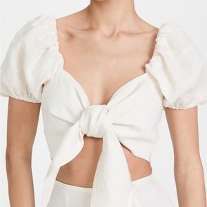 Faithful the brand puff sleeve Eva top